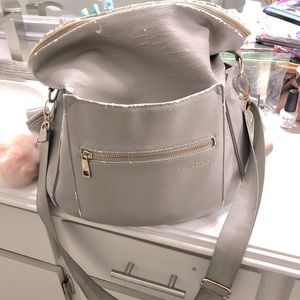 AS IS - FAWN DESIGN Diaper Bag - Gray